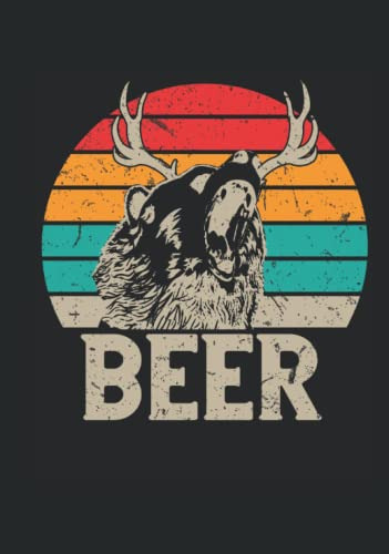 2022 Premium Planner - Funny Drinking - Bear Deer Beer: Un P