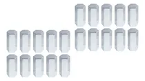Comprar Tapon Capuchon Cromado 33mm Rosca Alto 5in Hexagonal 20 Pzs