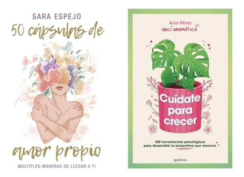 50 Capsulas De Amor Propio + Cuidate Para Crecer- Nuevos