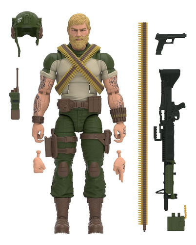 Figura De Acción De Soldado Americano G. I. Joe