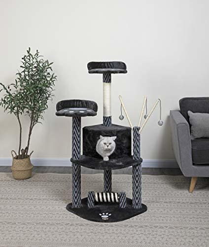 Casa En Condominio Go Pet Club Cat Tree, 35 W X 24 L X 50 H,