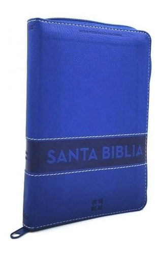 Biblia Compacta Azul Cierre Nueva Versión Internacional Nvi