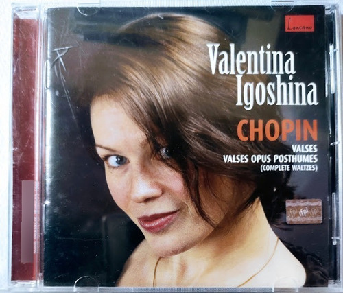 Valentina Igoshina Chopin Valses Cd Impecable Como Nuevo  