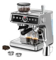 Comprar SANGKEE Cafetera Espresso, Cafetera con Molino Integrado, Maquina de Espresso con Espumador de Leche para Capuchino Lattes, Pantalla Táctil, 2.8L, 20 Bar, 1450W(ESG2-Pro)