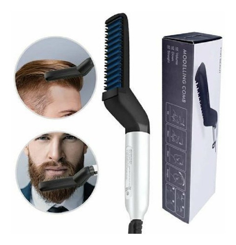 Pente Elétrico Barba Chapinha Para Barba E Cabelo 220v Nova