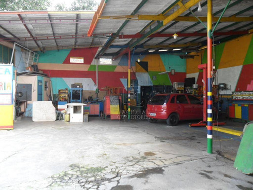Galpão Comercial À Venda, Parque Erasmo Assunção, Santo André. - Ga0106