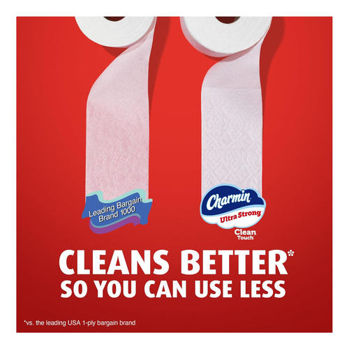 Charmin Ultra Strong Clean Touch Paper, 18 Mega Of