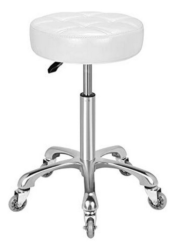 Banco De Salón - Karrie Swivel Stool Chair Adjustable Height