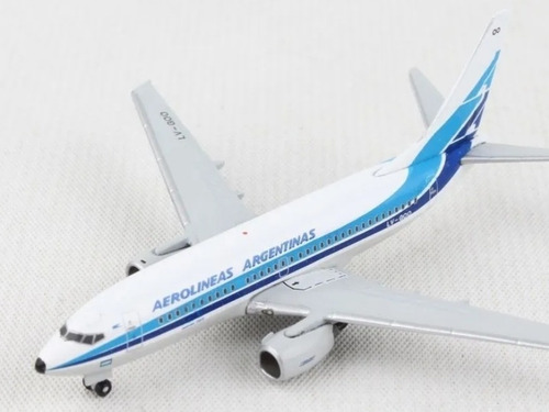 Imagen 6 de 10 de Avión Herpa Retro Aerolíneas Argentinas 1/500 Boeing 737