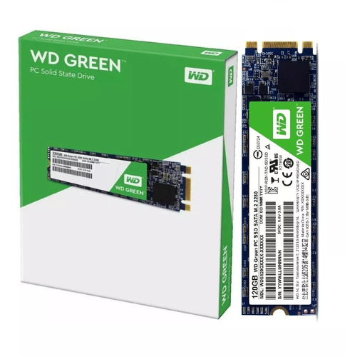 Hd Ssd M.2 M2 Sata Wd Green 120gb 2280 Wds120g2g0b