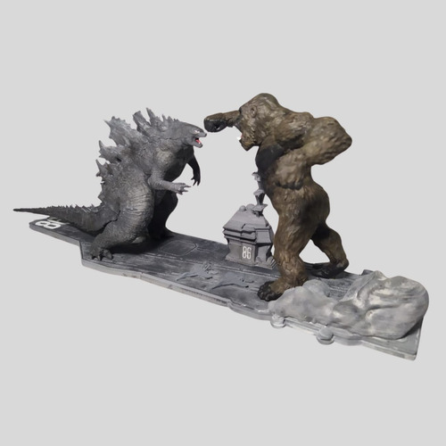 Godzilla Vs Kong, 13cm De Alto A Todo Color