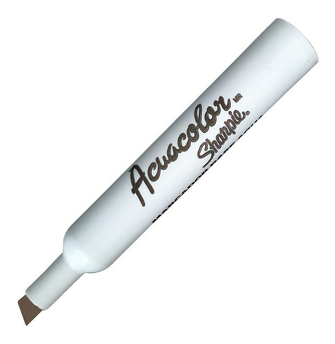 Marcador Base Agua Sharpie Acuacolor Cafe Punta Cincel