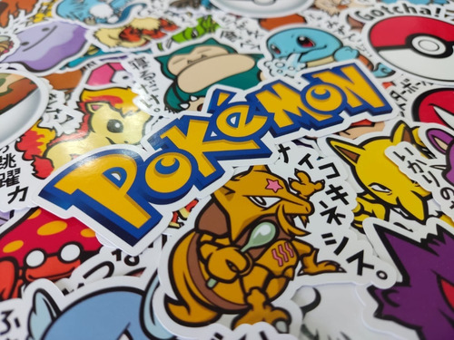 Pack 157 Stickers Pokémon + Envío Gratuito A Todo Lima!