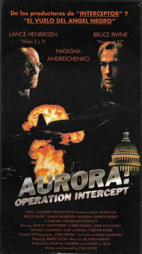 Aurora Operation Intercept Vhs Bruce Payne Paul Levine