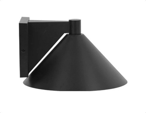 Aplique Pared Muro Lámpara Con Pantalla Porta Ampolleta E27 Ip44 220v Demasled