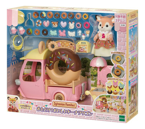 Sylvanian Families Carrito Donas Ciervo Ternurines Donuts Do