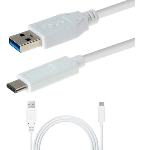 Cable Usb Tipo C 3.0 Carga Rapida Macbook Asus Dell Hp .