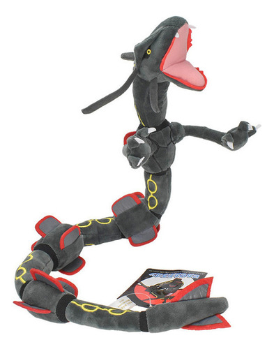 Dragón Negro De Rayquaza Con Esqueleto De Peluche Transforma