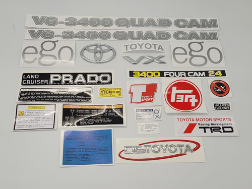Toyota Prado Vx Calcomanias Y Emblemas 