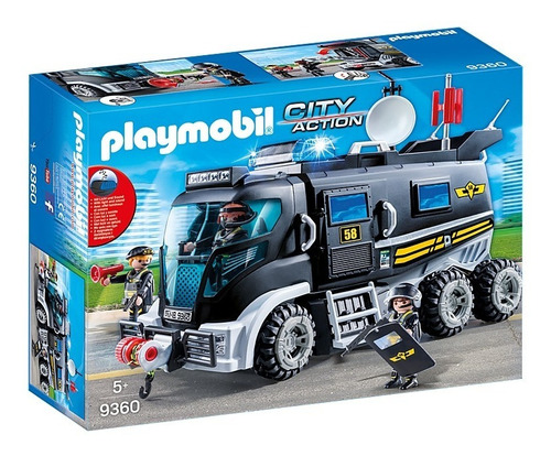 Playmobil 9360 Vehiculo Con Luz Fuerzas Especiales Policia