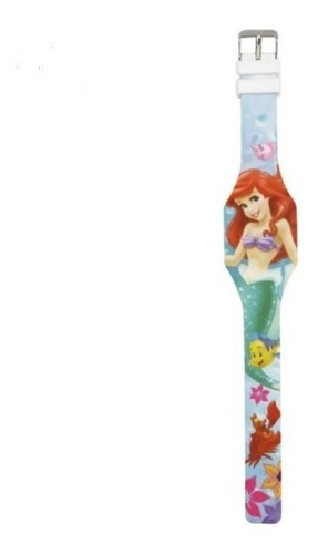 Relógio De Led Infantil Digital Princessa Ariel Ariel