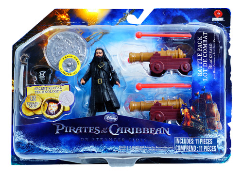 Pirates Caribbean On Stranger Tides Battle Pack Blackbeard