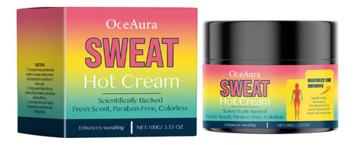 Crema De Sudor Caliente Y Gel De Entrenamiento Para Mejorar