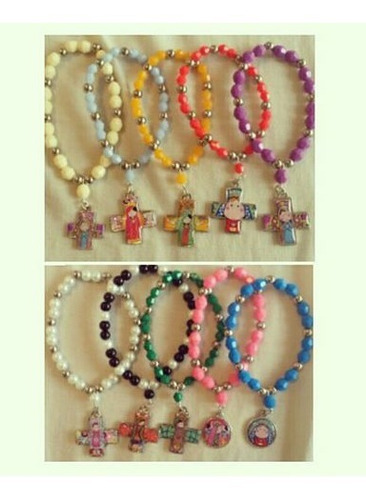 Flopi Accesorios: 12 Dijes Virgencita Porfis Souvenirs $200