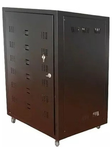  Gabinete Rack 90x60x60 De Piso Para 17ru 100% Metálico 