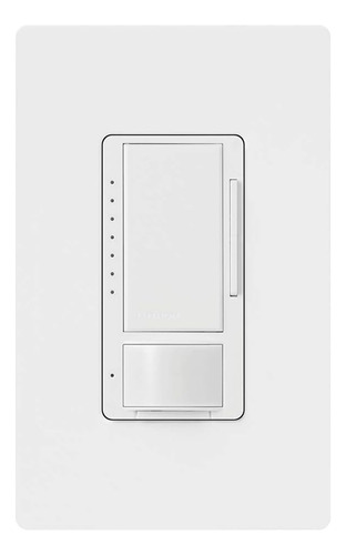 Lutron Maestro C.l Dimmer Y Sensor De Movimiento Con Placa D