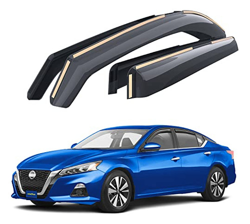 Deflectores De Ventana Irrompibles Nissan Altima 2013-2...