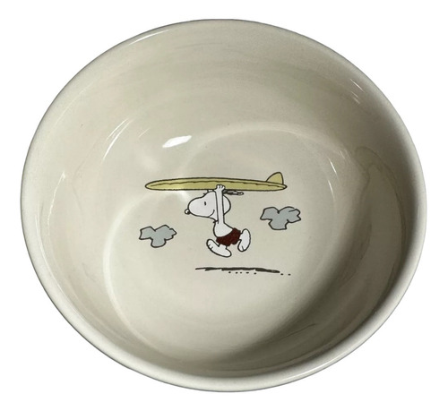 Tazón De Cerámica Bowl Zara Home Snoopy Peanuts 14 X 6.5cm.