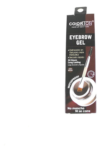 Delineador En Gel Para Cejas Eyebrow Colorton Color Bronw