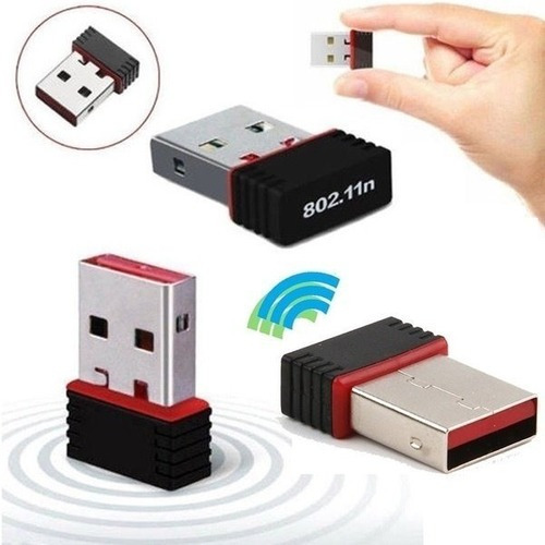 Antena Wifi Usb 2.0 Mini Receptor 802 Iin Somos Tienda 