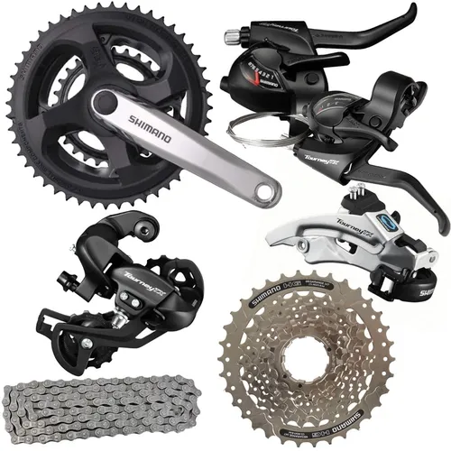 Grupo shimano tourney 8 velocidades new arrivals