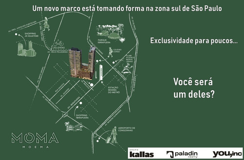 Alto Padrão - Moma Moema | Aptos 3 E 4 Dorms (147m², 194m² E 384m²) | Em Obras
