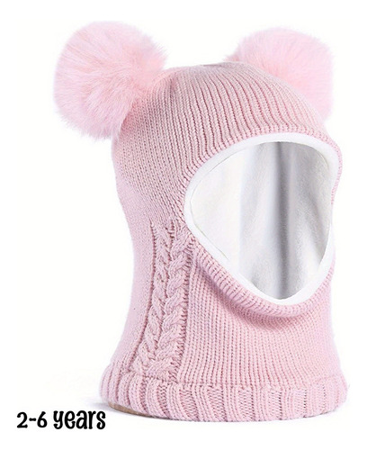 Conjunto De Gorro Y Bufanda De Invierno For Bebés Y Niños,