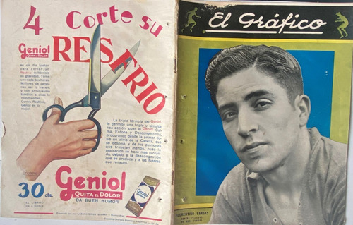 Antigua Revista El Gráfico, Nº 636, Fútbol, Set 1931