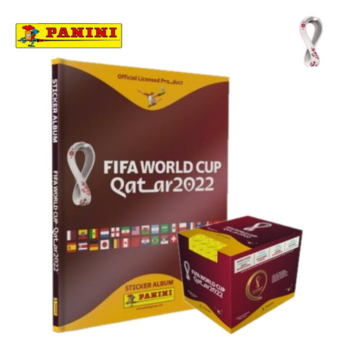 Panini Mundial Qatar 2022 Album Tapa Dura Y Caja Barajitas