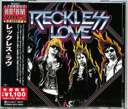 Cd: Reckless Love (edición Japonesa)