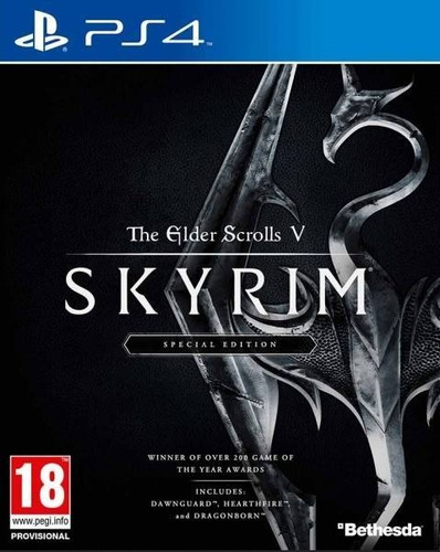 The Elder Scrolls V Skyrim Ps4 Fisico Usado 