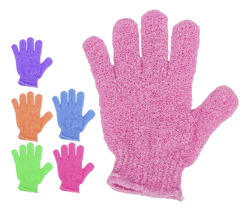 Guante Exfoliante Manopla Piel Para Spa Corporal/facial Color Rosa