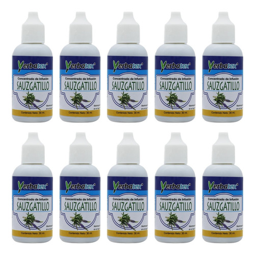 10 Té De Sauzgatillo En Gotas 30ml