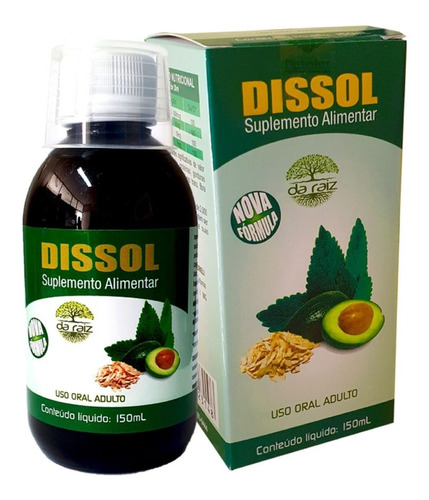 Dissol Suplemento Natural Para Cálculos 150ml Da Raiz