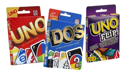 Bolos James Dyson Regresa 3 Juegos De Cartas Uno , Uno Flip Y Dos Juego De Mesa Ruibal | Envío gratis