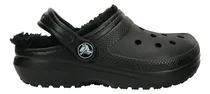 Comprar Sandalias Crocs Original Crocband Negr Niños Cómodas Peluche