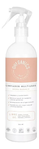 Limpiador Multiusos Ohganics Aroma Fresco Naranja De 500 Ml