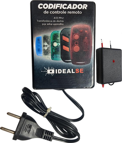 Kit Codificador Idealse Bivolt + 10 Controles Regravável