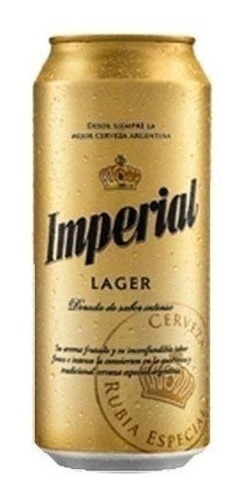 Cerveza Imperial Lata 473 Ml Rubia Lager