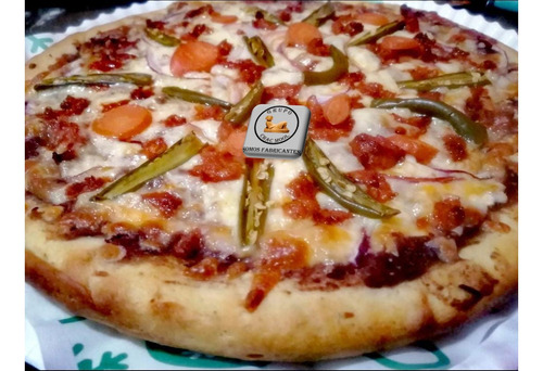 Horno Pizzero Para 2 Charolas De 45*45 H9p